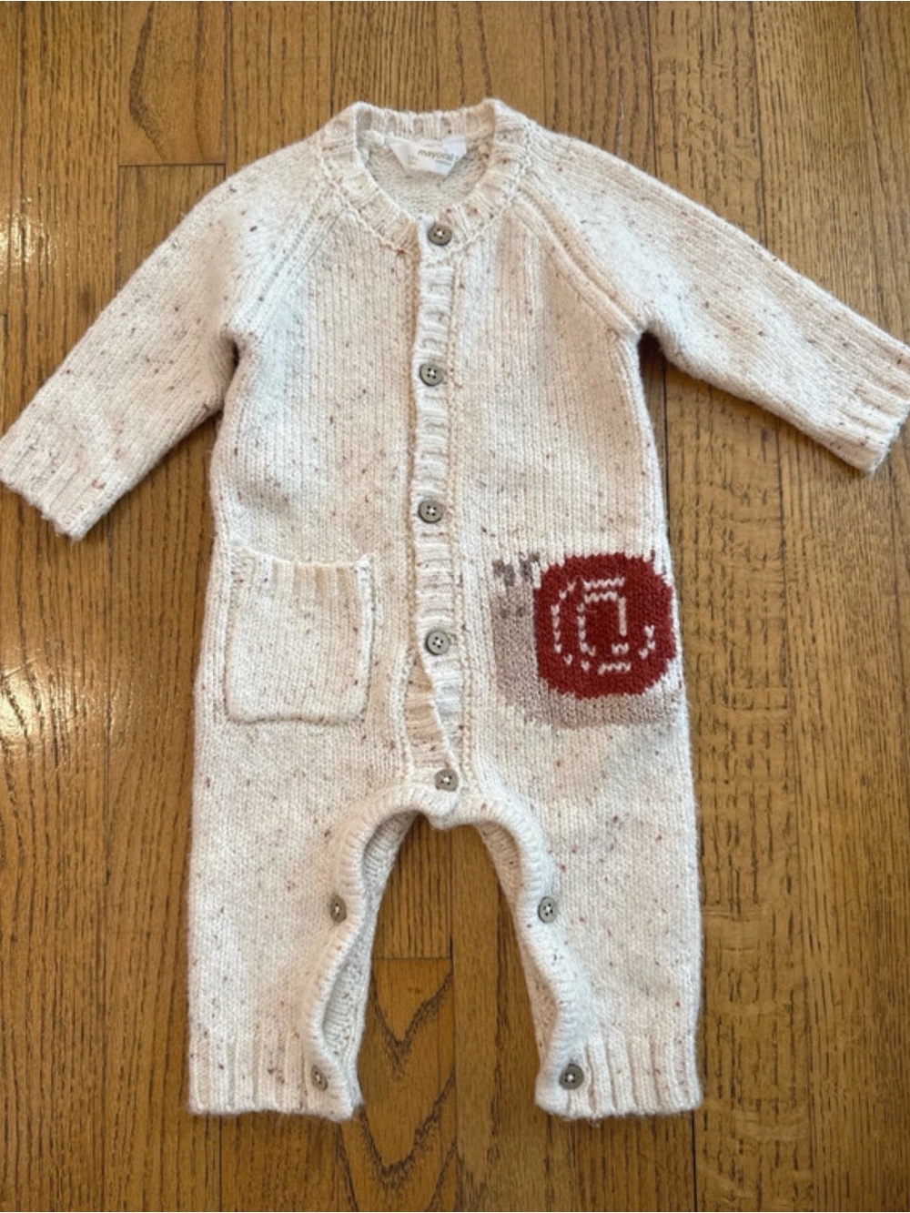 Mayoral Knit Snail Romper 2-4 Months 65cm